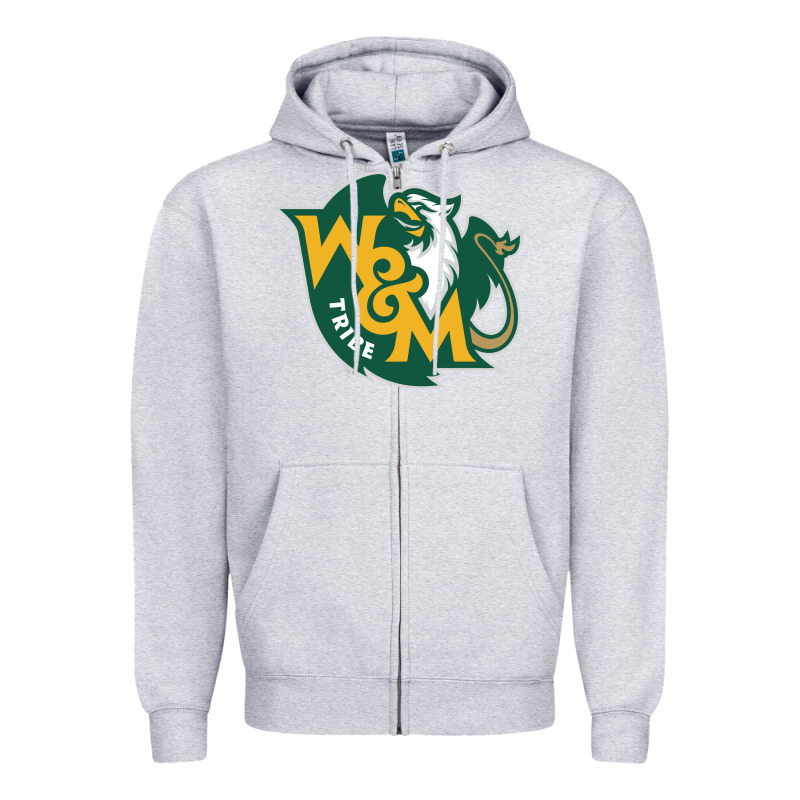 William And Mary Zipper Hoodie by linhVisuals | Teevron