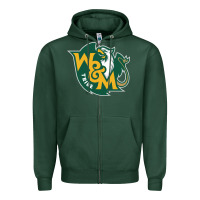 Sports Green william and mary Zipper Hoodie - linhVisuals