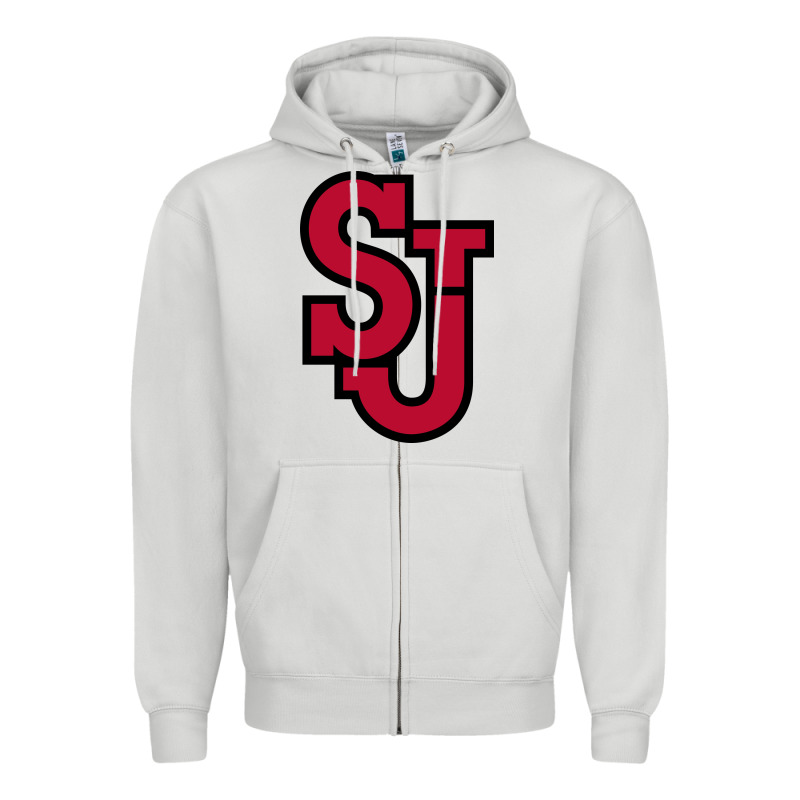 St. John's Red Zipper Hoodie by linhVisuals | Teevron