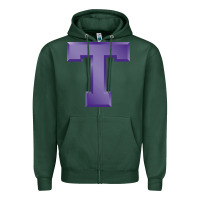 Sports Green tarleton state athletics Zipper Hoodie - linhVisuals
