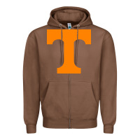 Chestnut tennessee volunteers Zipper Hoodie - linhVisuals