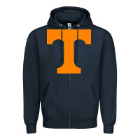 Navy tennessee volunteers Zipper Hoodie - linhVisuals