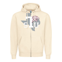 Sandshell texas southern Zipper Hoodie - linhVisuals