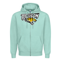 Seafoam towson tigers Zipper Hoodie - linhVisuals