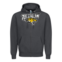 Smoke towson tigers Zipper Hoodie - linhVisuals
