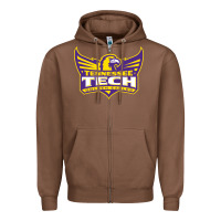 Chestnut tennessee tech Zipper Hoodie - linhVisuals