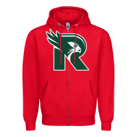 Red ridgeline high school Zipper Hoodie - linhVisuals