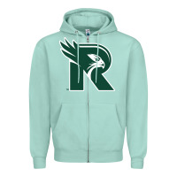 Seafoam ridgeline high school Zipper Hoodie - linhVisuals
