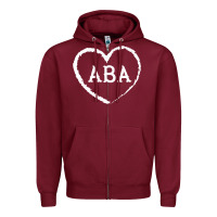 Burgundy aba therapy gift for behavior analyst  womens aba premium t shirt Zipper Hoodie - linhVisuals
