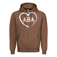 Chestnut aba therapy gift for behavior analyst  womens aba premium t shirt Zipper Hoodie - linhVisuals