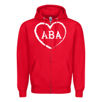 Red aba therapy gift for behavior analyst  womens aba premium t shirt Zipper Hoodie - linhVisuals