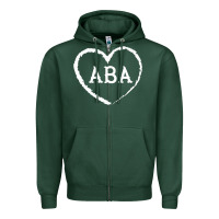 Sports Green aba therapy gift for behavior analyst  womens aba premium t shirt Zipper Hoodie - linhVisuals