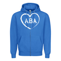 True Royal aba therapy gift for behavior analyst  womens aba premium t shirt Zipper Hoodie - linhVisuals