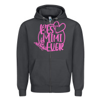 Smoke best mimi ever Zipper Hoodie - linhVisuals