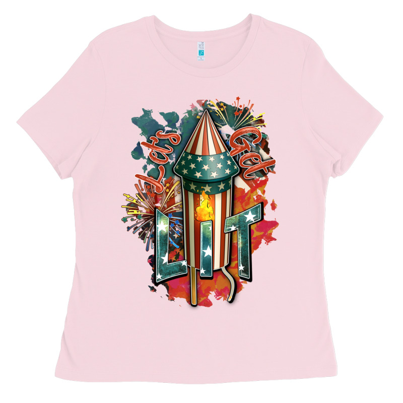Let's Get Lit Ladies Tee by FaDigitalArtStudio | Teevron