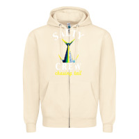 Sandshell salty crew Zipper Hoodie - linhVisuals