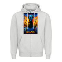 Dove Grey snowfall fx tv show Zipper Hoodie - linhVisuals