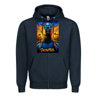 Navy snowfall fx tv show Zipper Hoodie - linhVisuals