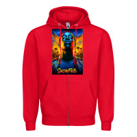 Red snowfall fx tv show Zipper Hoodie - linhVisuals