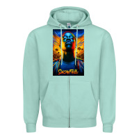 Seafoam snowfall fx tv show Zipper Hoodie - linhVisuals