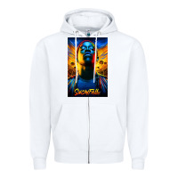 White snowfall fx tv show Zipper Hoodie - linhVisuals