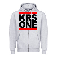 Hip Hop Krs One Zipper Hoodie | Teevron