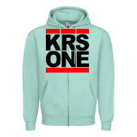 Seafoam hip hop krs one Zipper Hoodie - linhVisuals