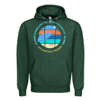 Sports Green delaware seashore state park t  shirt delaware seashore state park, de Zipper Hoodie - linhVisuals