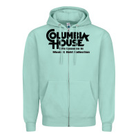 Seafoam columbia house record & tape club Zipper Hoodie - linhVisuals