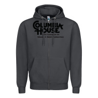 Smoke columbia house record & tape club Zipper Hoodie - linhVisuals