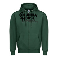 Sports Green columbia house record & tape club Zipper Hoodie - linhVisuals