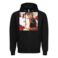 Black #shania twain album 2022 Zipper Hoodie - linhVisuals