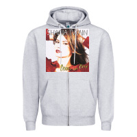 Heather Grey #shania twain album 2022 Zipper Hoodie - linhVisuals
