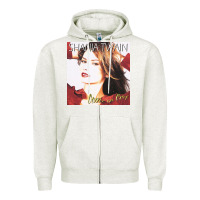 Oatmeal Heather #shania twain album 2022 Zipper Hoodie - linhVisuals