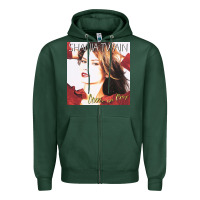 Sports Green #shania twain album 2022 Zipper Hoodie - linhVisuals