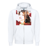 White #shania twain album 2022 Zipper Hoodie - linhVisuals