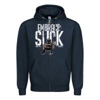 Embrace The Suck Vintage Zipper Hoodie | Teevron