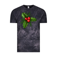 Cloud Black Mistletoe Vintage Tee - BundleAndBundleShop
