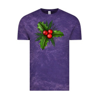 Cloud Purple Mistletoe Vintage Tee - BundleAndBundleShop
