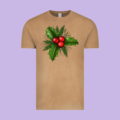 Mistletoe Vintage Tee Designed By Bundleandbundleshop