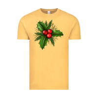 Vintage Mustard Mistletoe Vintage Tee - BundleAndBundleShop