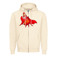 Sandshell The Little Mermaid Sebastian Costume Zipper Hoodie - linhVisuals