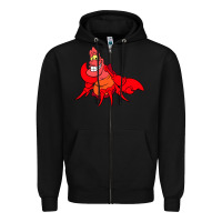 The Little Mermaid Sebastian Costume Zipper Hoodie | Teevron