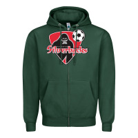Sports Green atlanta silverbacks Zipper Hoodie - linhVisuals