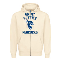 Sandshell #st peters peacocks Zipper Hoodie - linhVisuals