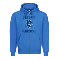 True Royal #st peters peacocks Zipper Hoodie - linhVisuals