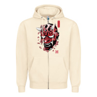 Sandshell darth oni Zipper Hoodie - linhVisuals
