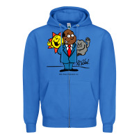 True Royal al roker Zipper Hoodie - linhVisuals
