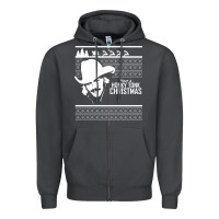 Smoke alan jackson ugly christmas [tb] Zipper Hoodie - linhVisuals