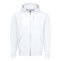 White alan jackson ugly christmas [tb] Zipper Hoodie - linhVisuals